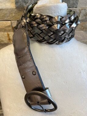 GAP  Braided Belt with Silver Accent